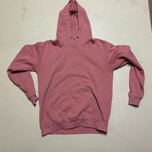 Zara salmon blank hoodie, size large, like new